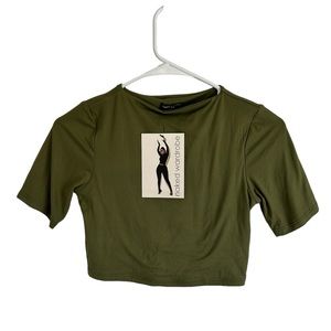 Naked Wardrobe cropped baby tee